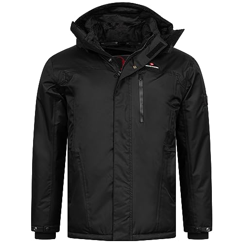 Höhenhorn Starsgard Herren Winter Jacke Schwarz Gr. XXL