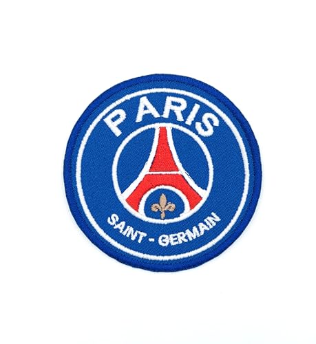 Paris Saint - Germain Patch Aufnäher – Abzeichen zum Aufnähen oder Aufbügeln – trendiges Modeaccessoire – einzigartiges dekoratives Logo für Jacken, Jeans und Taschen – Vintage – Bekleidung