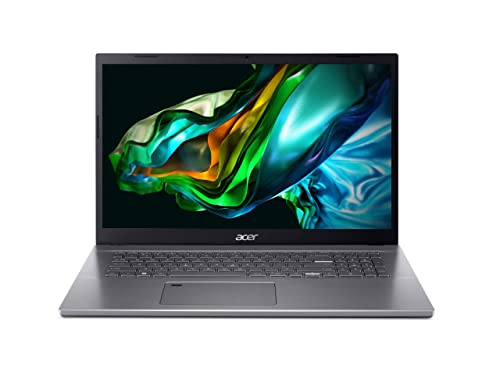 Acer Aspire 5 (A517-53-579A) Laptop | 17,3 FHD Display | Intel Core i5-1235U | 16 GB RAM | 512 GB SSD | Intel Iris Xe Graphics | Windows 11 | QWERTZ Tastatur | grau
