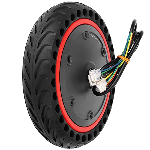 Yungeln Scooter Motor mit Vollgummireifen 36V 350W Motor kompatibel für Xiaomi 1S M365 Pro, Pro 2,Mi3 Elektroscooter