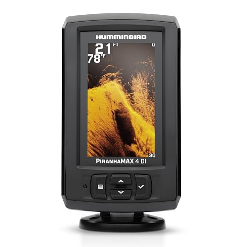 Humminbird Unisex-Adult NS-548 Piranha MAX 4 DI-SONDA Color, Black, Standard