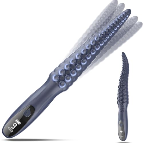 LYAMais Oktopus Tentakel Dildo Vibrator für Frauen Silikon G Punkt Vibrator Klitoris Stimulator mit 9 Vibrationsmodi Sexspielzeug für Fraen Paare Vibration für Frauen leise wasserdicht USB Aufladung