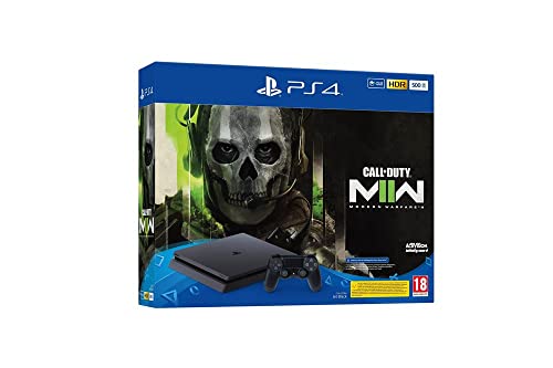 Playstation Sony 4 Slim 500GB, Black + Voucher Call of Duty Modern Warfare II