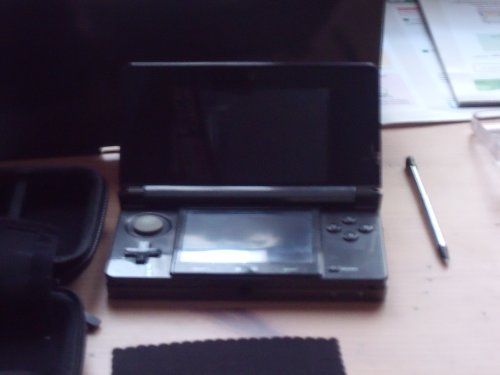 Nintendo 3DS Konsole cosmic black EU Ware