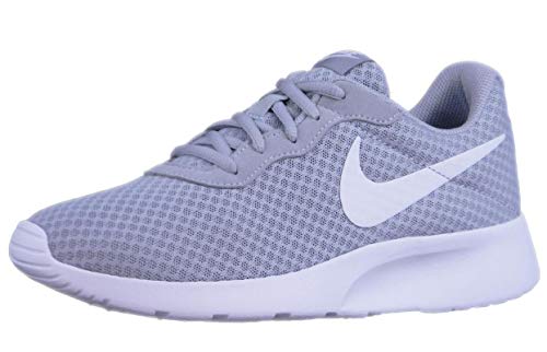 Nike Damen WMNS Tanjun Sneaker, Wolfgrau Weiß, 35.5 EU