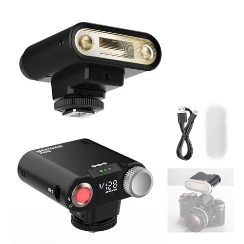 NEEWER Z160 SE Kamera Blitz 20Ws GN15 6000±200K Flash Speedlight Manuell 1/1-1/128 Leistung & S1/S2 Modus 3,7V/1200mAh Akku 650 Volllast Kompatibel mit Canon Nikon Sony Fuji Olympus