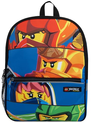 LEGO Ninjago Rucksack Jungen | Schulrucksack Jungen | Rucksack Kindergarten Junge | Einheitsgröße Blau