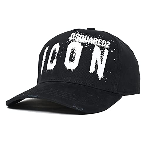 Undify Anime Baseballkappe ICON DSQUARED2 Mütze Snapback Mütze für Herren, Jungen, Mädchen, verstellbar, mehrfarbig, One size