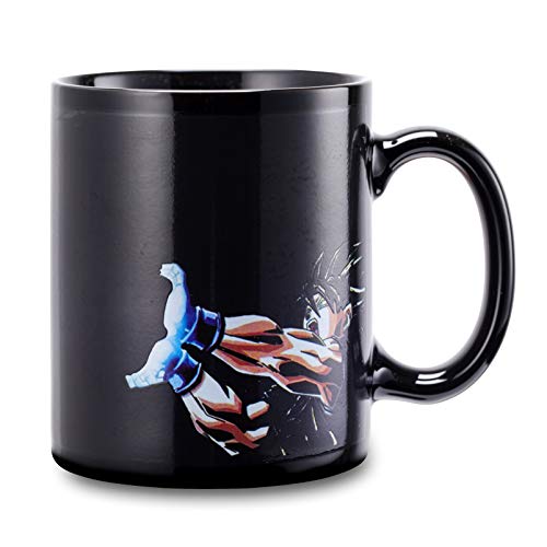 Magic Mugs Dragon Ball Z Color Changing Goku Kamehameha Coffee Mug Heat Reactive Mug DBZ by Dragon Ball Z