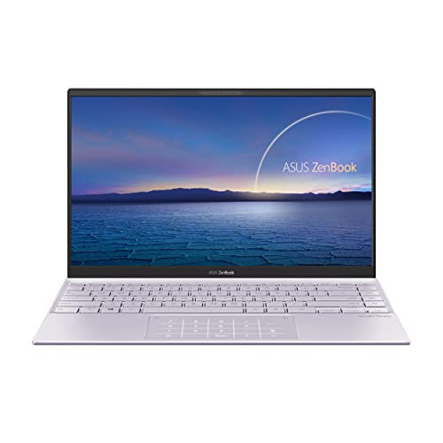 Asus ZenBook 14 UX425EA-KI836 Laptop, 35,6 cm (14 Zoll), Full HD, Intel Core i7-1165G7, 16 GB RAM, 512 GB SSD, Iris Xe Graphics, ohne Betriebssystem, Lila, spanische QWERTY-Tastatur