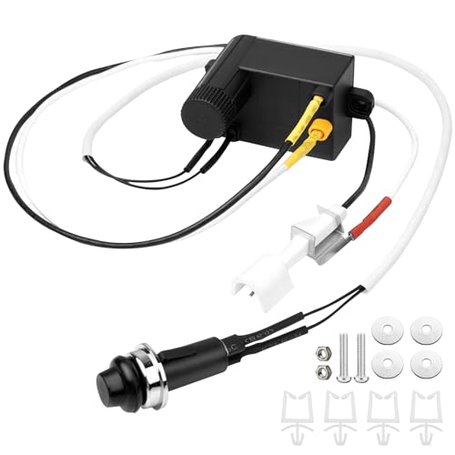 ELNLE 7642 Anzünder Weber Spirit Zünderkit Ersatz für Weber Spirit E/S 210 & Spirit E/SP 310 Serie mit Vorderen Brennerknöpfen, Modelljahre 2013 und Neuer, für 69850 69871