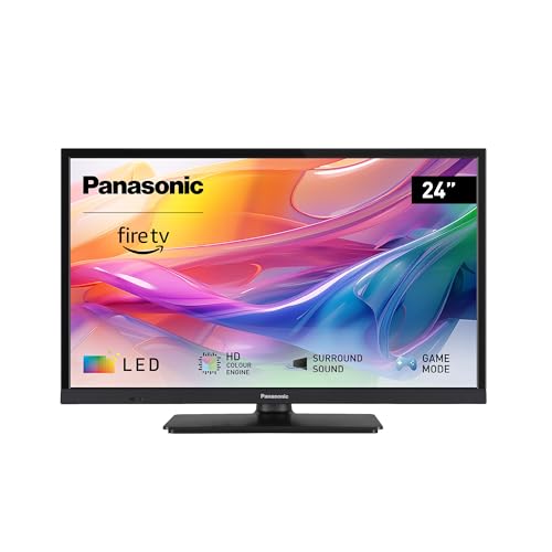 Panasonic TV-24S50AEZ, S50A Serie 24 Zoll HD LED Smart TV, 2024, Fire TV, HD Color Engine, HDR, Alexa-Sprachsteuerung, Gaming-Modus, Media Player, für EIN außergewöhnliches visuelles Erlebnis