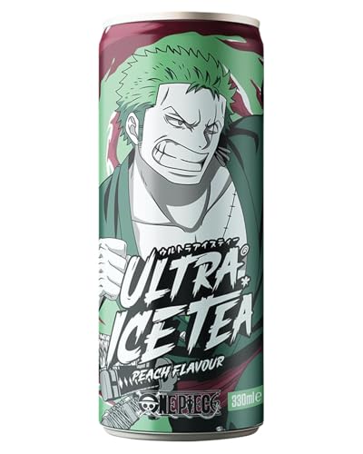 ULTRA ICE TEA Eistee, One Piece, Zoro, Pfirsich - 1 x 330 ml