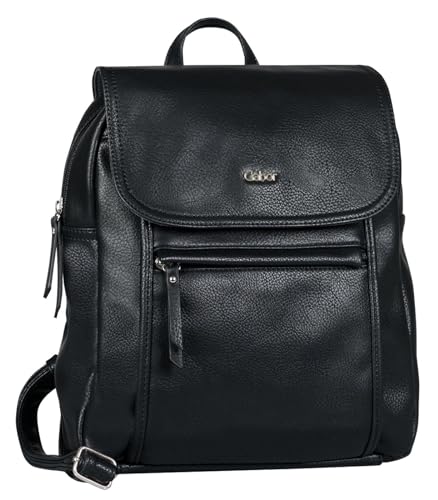 Gabor bags Mina Damen City Rucksack Backpack, 8 L Schwarz