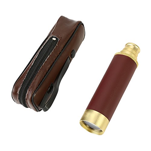 Monokular Teleskop, handgehaltenes zusammenklappbares Teleskop aus Aluminiumlegierung, 25x30 tragbares optisches Monokular Teleskop für den Außenbereich