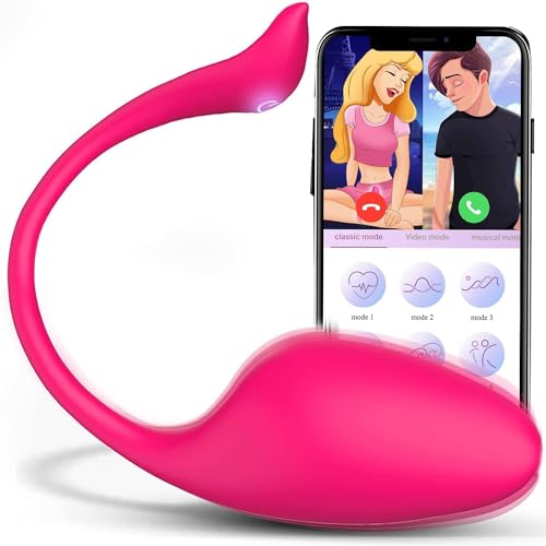 Cacuola KI-Sync Vibrator Sex Spielzeug für die Frau Paare, Vibration für Frauen Klitoris Erotisches Sexspielzeug, 9 Modi Vibratorensets für Frauen Klitoris Sex Toys, Vibratoren dildo mit APP