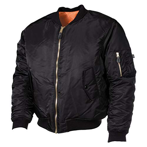 MFH US MA1 Fliegerjacke - Schwarz Größe L