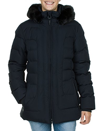 Wellensteyn Damen Jacke Belvedere Medium BVDM - 44, Einfarbig, Gr. X-Large, Blau (Midnightblue Mdb)