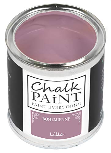 Chalk Paint Everything® Lilla Kreidefarbe Wasserbasis für Alle Oberflächen einfach zu verarbeiten ohne schlechten Geruch - Chalk Paint Extra Matt (250 ml)