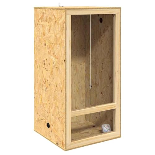 vidaXL Terrarium Braun 50 x 50 x 100 cm OSB,