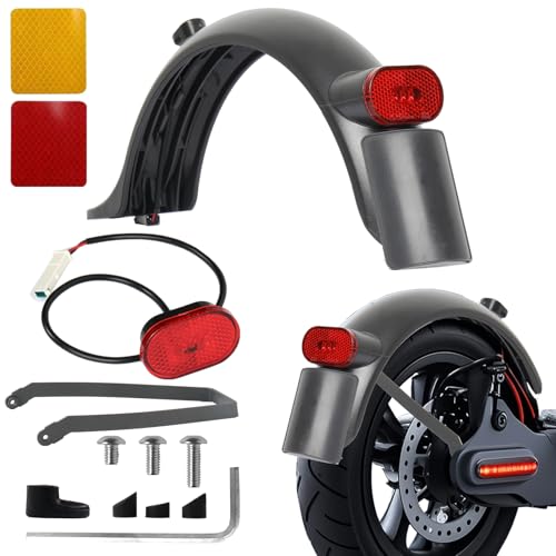 Yungeln Scooter Schutzbleche Electric Scooter Hinterer Kotflügel Scooter Hinterers Fender kompatibel für Xiaomi M365 S1 Pro Pro2 Essential Elektro Scooter