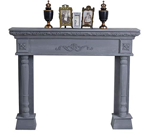 Kaminumrandung Antik Kamin Holzkamin Kaminattrappe Landhausstil Kaminkonsole awc068 Palazzo Exklusiv