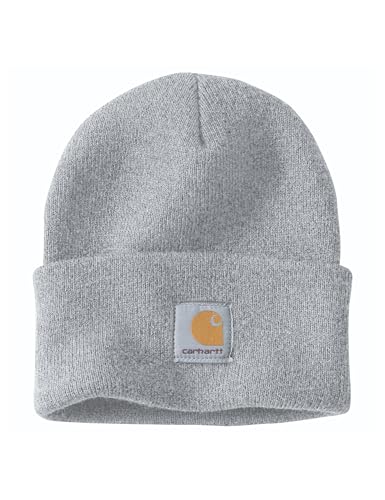 Carhartt Workwear Beanie Mütze Watch Hat, Arbeitsmütze, Hellgrau, mittel
