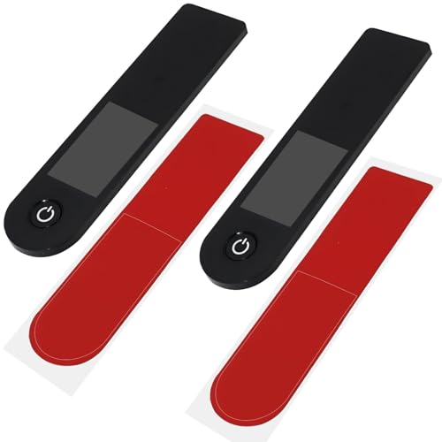 Anrbb 2 Stück Dashboard Display Abdeckung für Xiaomi M365/1S/Essential/Pro/Pro2/Mi3, Regenfest, Staubdicht und Kratzfest Anzeigengehäuse für Xiaomi Elektroscooter