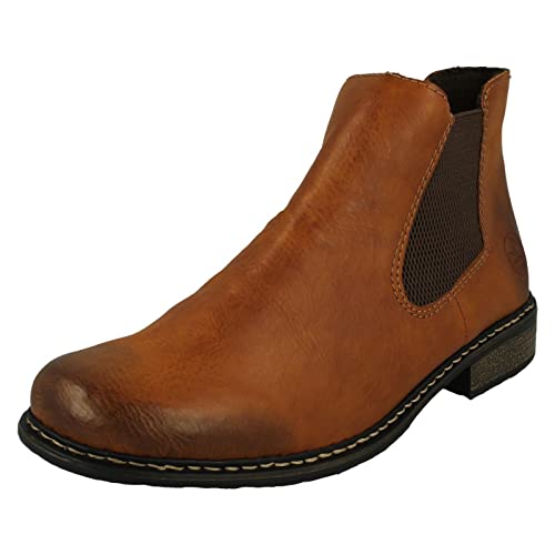 Rieker Z4994-24, Damen Chelsea Boots, Braun (cayenne/brown 24), 42 EU (8 UK)