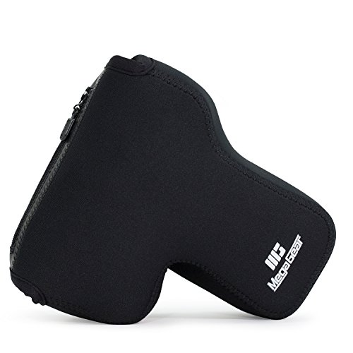 MegaGear Ultraleichte Kameratasche aus Neopren kompatibel mit Canon EOS 850D, 250D, 200D, 800D, 77D, 9000D (18-55mm)