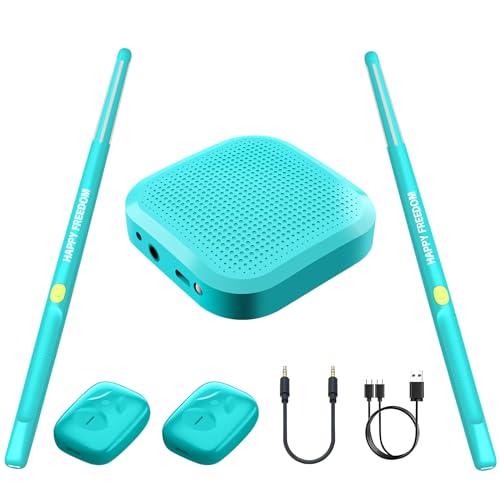 OneNine Air Electronic Drums, Tragbares Virtuelles Elektronisches Schlagzeug Set, Air Drum mit Sticks/Pedal/Audio Adapter/AUX-Kabel und 8 Sounds, E-drums für Anfänger Erwachsene