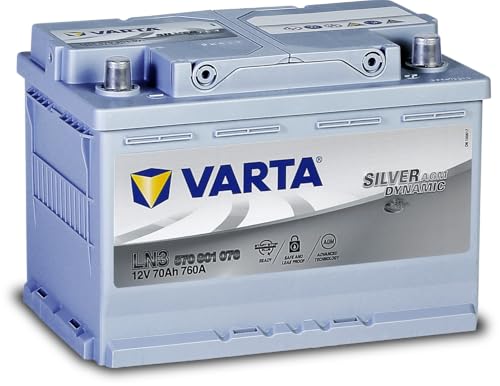 Varta Sealed Lead Acid Start-Stopp AGM 70 Ah 760 A (EN) E39, für PKW