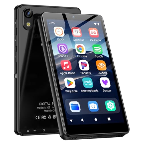 160GB MP3 Player mit Bluetooth und WiFi, Kamera, Oilsky 4,02