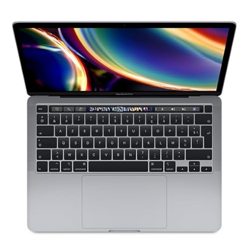 2020 Apple MacBook Pro mit 2.3GHz Intel Core i7 (13-zoll, 16GB RAM, 512GB SSD Kapazität) (QWERTZ German) Space Grau (Generalüberholt)