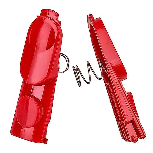 Fixbetter 2 Stück Clip Latch Tab Button mit Feder für Dyson V7 V8 V10 V11 V15 Staubsauger Elektroantrieb Ersatzteile