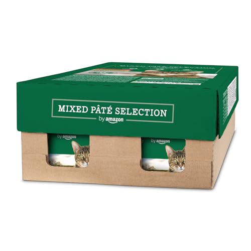 by Amazon Katzenfutter, nass, Pastete, gemischt, 100 g, 32 Stück