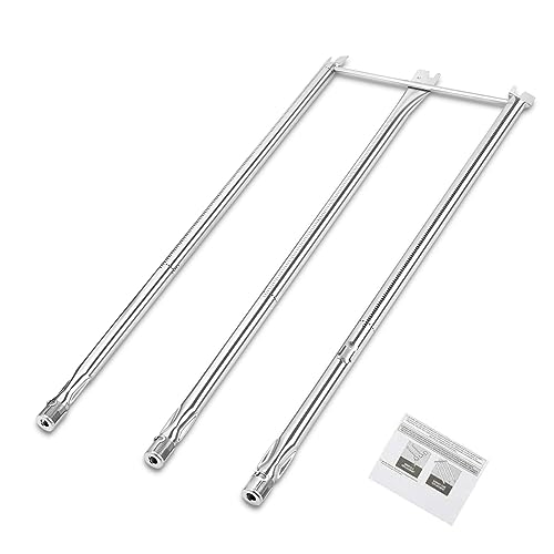 GFTIME 87cm 67722 Grill Brenner rohre für Weber Genesis 300 Serie E310 E320 EP310 EP320 S310 S320 (2007-2010), Ersatzteile Brenner für Weber 67820 (Grill Brenner)