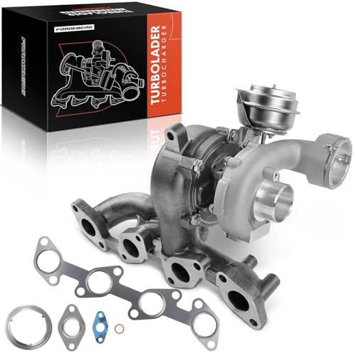 Frankberg Turbolader Kompatibel mit A3 2.0 TDi 2003-2013 Golf V 2.0 TDi 2003-2009 P.a.s.s.a.t 2.0 TDi 2005-2010 Golf Plus Toledo III Octavia II Superb II Replace# 03G253010J