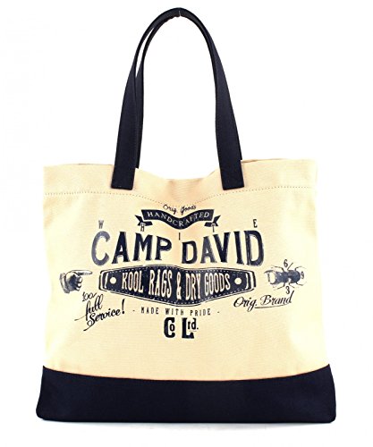 Camp David Blue Creek Shopper Cream-White