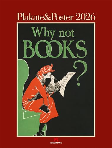 Plakate & Poster Kalender 2026 | Vintage Kunst-Kalender im großen Hochformat (50x66 cm) | Historische Plakatkunst