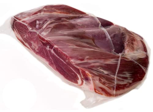 Serrano Schinken entbeint & poliert (Vorderschinken) ca. 1 Kg - Jamon Serrano mit Meeressalz aus dem Mittelmeer
