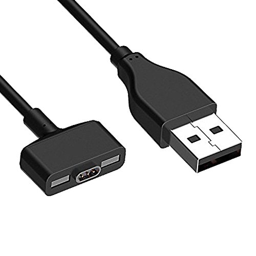 TECHGEAR USB Ladekabel kompatibel mit Fitbit Ionic - Power Data Sync und Ladekabel Ersatzkabel, Smart watch Ladegerät kabel