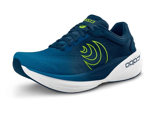 Topo Athletic Herren Phantom 4 Laufschuhe Neutralschuh Blue/Lime - Blau