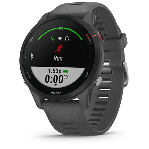 Garmin Forerunner 255 – GPS-Laufuhr mit individuellen Trainingsplänen, speziellen Lauffunktionen und detaillierter Trainingsanalyse. 1,3