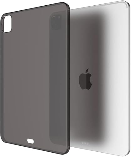 Aspack iPad Pro 11 Zoll Schwarz Klare Hülle, Transparentes Dünnes Schlank Silikon Sanft TPU Stoßfest Tablette Computer Hülle Für Apple iPad Pro 11'' 2018/2020/2021/2022