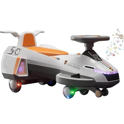 NMM Elektroauto für Kinder, Kinderauto Elektrisch mit Pedal, Kinderauto mit Lichtern und Musik,Elektro Auto Fuer Kinder ab 3 Jahre