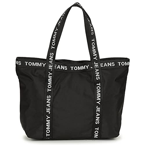 Tommy Jeans Damen Tragetasche, Schwarz