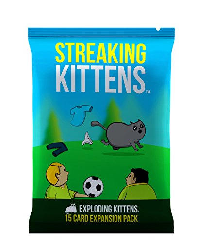 Exploding Kittens Streaking Kittens: This is The Second Expansion of