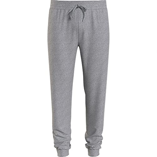 Tommy Jeans Tjm Slim Fleece Sweatpant Jogginghosen, Herren, Grau (Lt Grey Htr), M