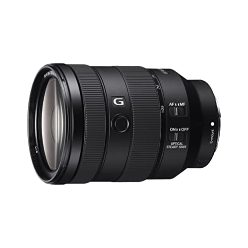 Sony SEL24105G 24–105mm F4 G OSS Standard-Zoom-Objektiv für Vollformat & APS-C (konstante Blende,Bildstabilisator,E-Mount, ideal für Alltag & Reisen, kompatibel mit A7-Serie, ZV-E10, A6400, A6700)